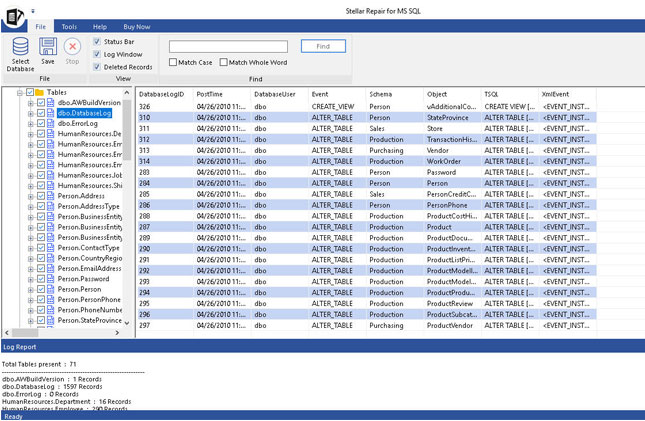 SQL Recovery