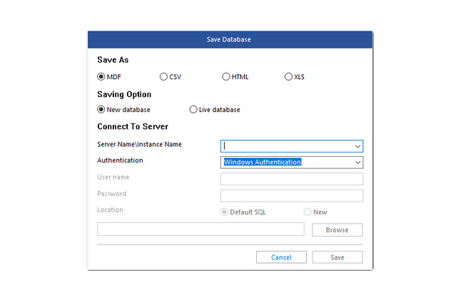 SQL Recovery
