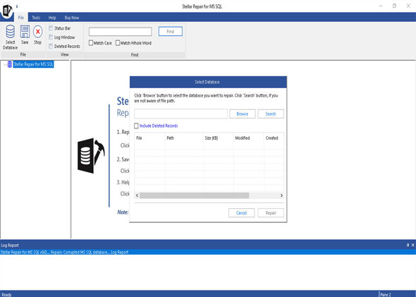 scanning process - partitin recovery software