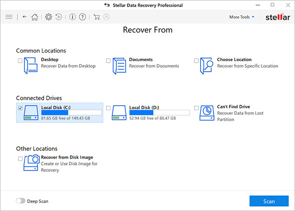 Windows Data recovery Software