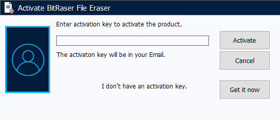 Activate BitRaser File Eraser Software