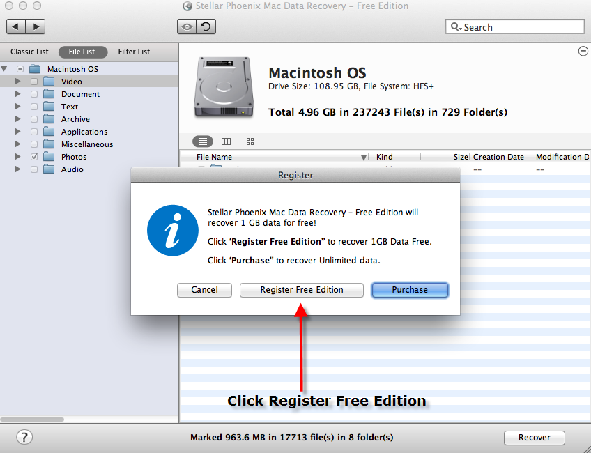 Free file recovery app for mac os