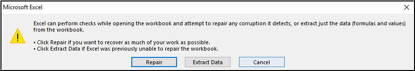microsoft excel will not open