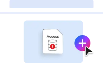 Upload Corrupt Access File