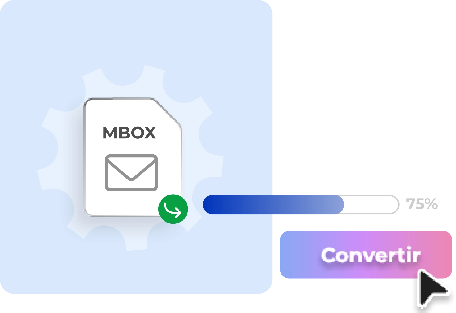Convertir MBOX a PST