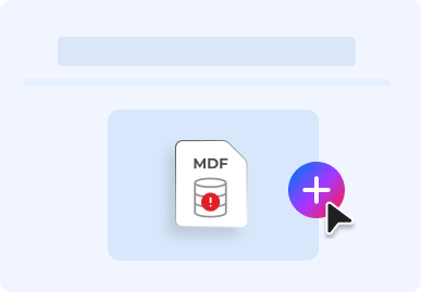 Upload Corrupt MDF File