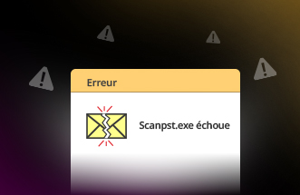 Échec de Scanpst.exe