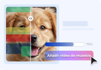 Añade un vídeo de muestra